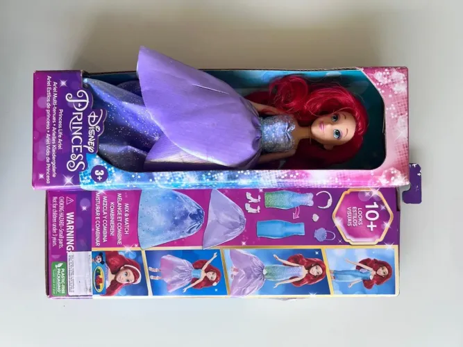 Combinações de Roupas - Ariel, Vida de Princesa - F4624 - Hasbro, Roxo e azul
