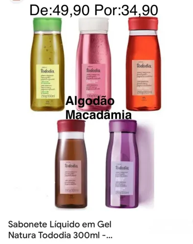 Sabonete líquido natura
