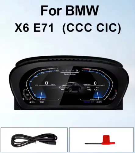 Painel digital BMW X6 E71