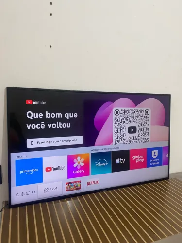 Tv Samsung 50 polegadas Smart 4k funcionando perfeitamente
