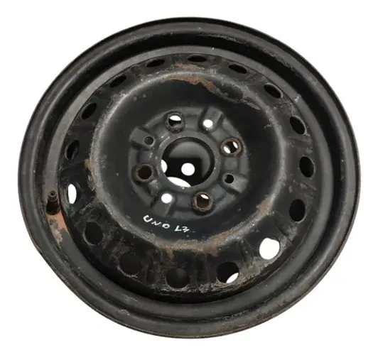 Roda Ferro Aro 13 Fiat Fiorino Uno Palio Siena 1.0 1997 Preto