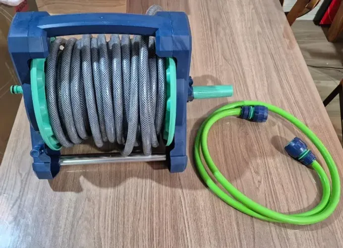 Mangueira 20m para Jardim com Enrolador a Manivela - Novaforma