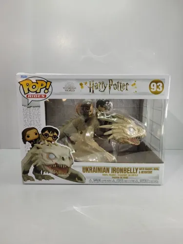Funko Pop Original Harry, Hermione E Ron Riding Gringgotts Dragon - Harry Potter - 93