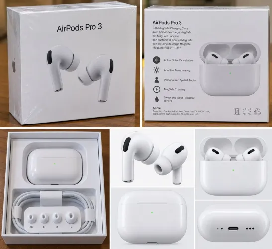 Fone de Ouvido Apple AirPods Pro 3 Bluetooth NOVO lacrado
