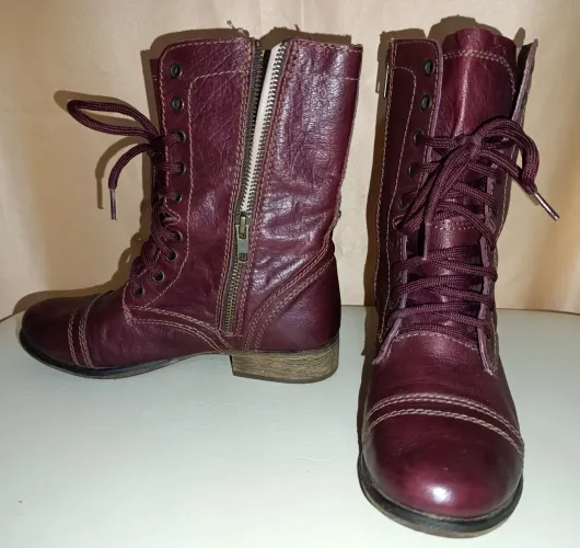 ***NÃO ACEITO OFERTAS*** Bota Steve Madden couro legítimo n. 35