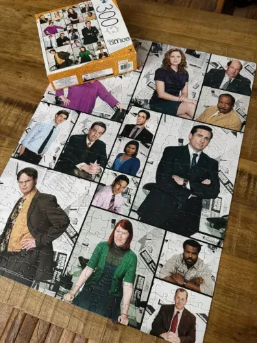 The office quebra cabeça importado dos EUA