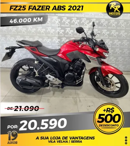 Moto Yamaha FZ25 FAZER ABS 2021