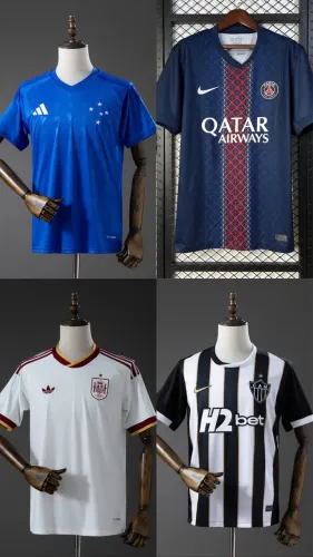 Encomenda de camisas tailandesas 1:1