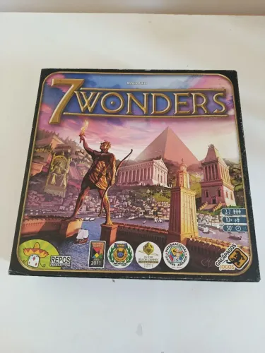 Seven Wonders Boardgame Primeira Edição