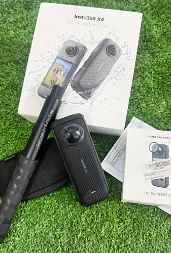 Câmera Insta 360 X4 Com bastão ?invisível? Com Nota Fiscal de compra