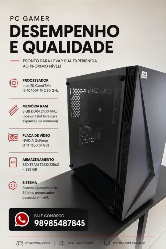 Pc gamer com defeito