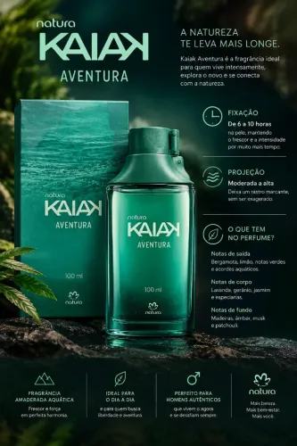 Perfume Kaiak Aventura Natura
