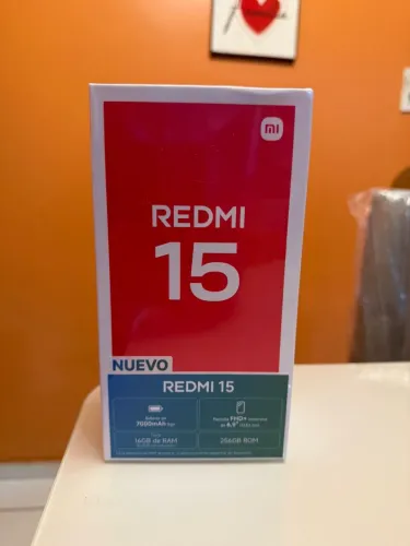 Redmi 15 lacrado 