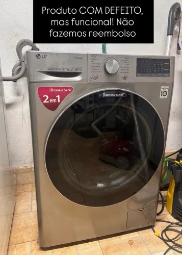 Lava e seca LG 11kg inverter direct drive