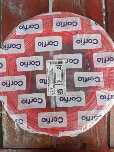 2 rolo fio 2,5 cor fio e cobrecom
