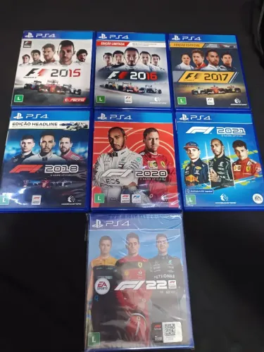 Combo Jogos Fórmula 1 PS4 