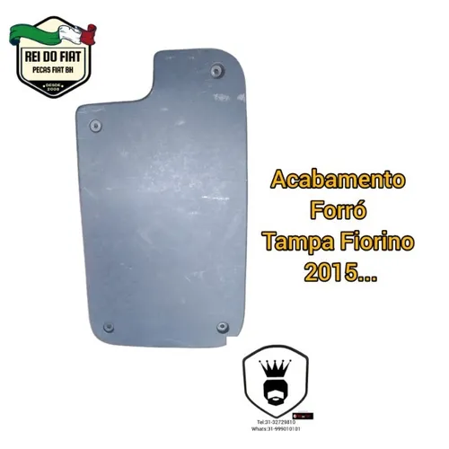 acabamento tampa traseira fiat fiorino 2015