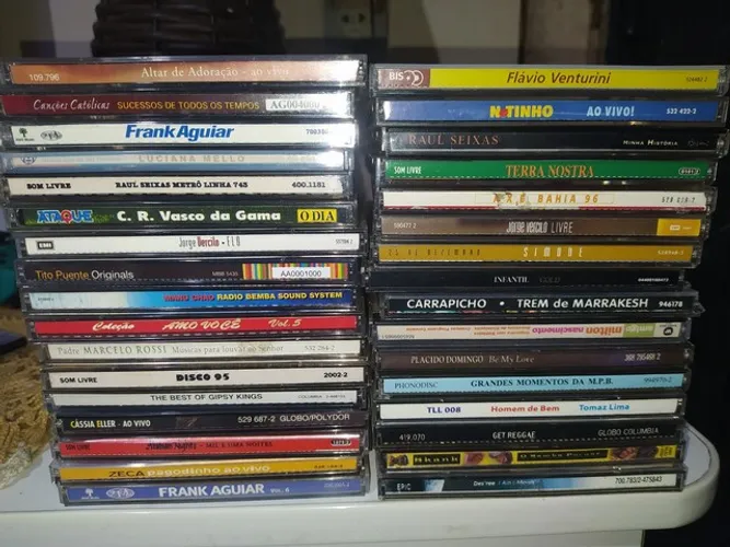 CD de música originais 5 cada