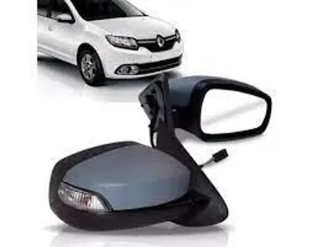 Retrovisor Sandero 2014/2021 elétrico c/pisca (capa primer)