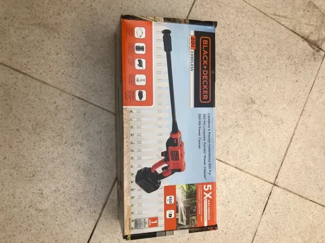Lavadora de alta pressão ?Black e Decker?