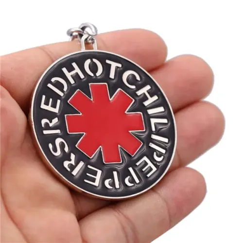 Chaveiro Red Hot Chilipeppers Gigante 5cm Metal wpp.43. *