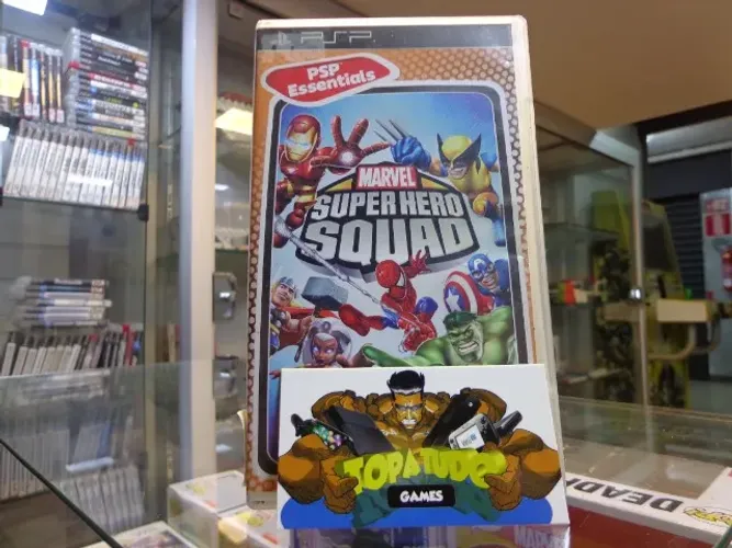 Jogo Marvel Super Hero Squad Psp Conservado 