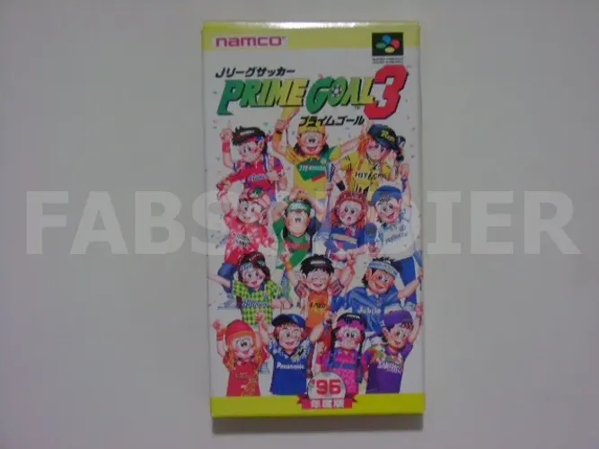 Prime Goal 3 Original Japonês Completo Para Super Famicom!
