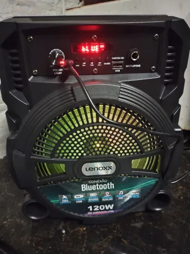 Caixa de som Lenoxx 120W R$199.00