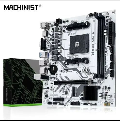 Placa-Mãe Machinist B450 AM4 NOVAS