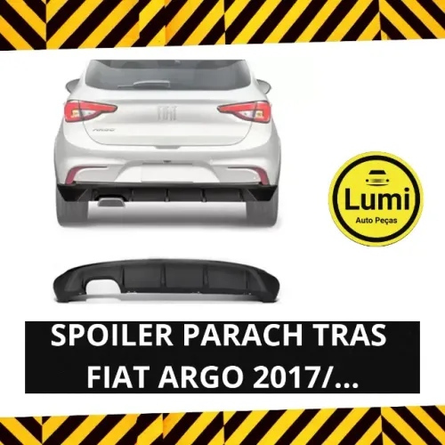 Spoiler Parachoque Tras Argo Inferior 2017/... - NOVO