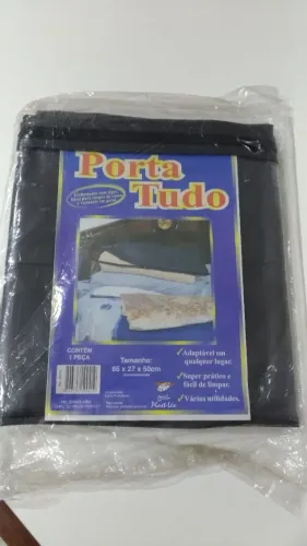 Porta Tudo Preto - 65cm x 27cm x 50cm