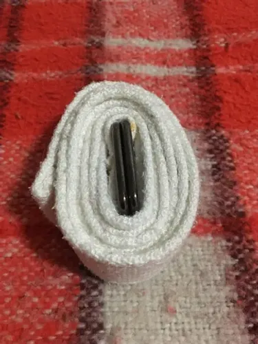 Cinto de tecido branco