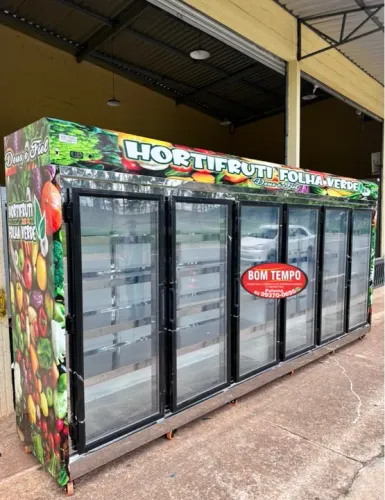 Geladeira para Hortifrúti - Nova - 6 Portas