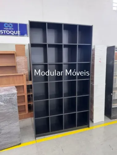 Colmeia 24 Nichos - MDF Preto