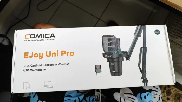 Microfone Comica Ejoy Uni Pro