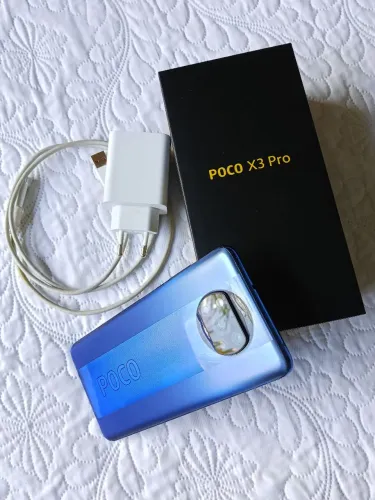 Celular xiaomi POCO X3 Pro - NFC -256 GB - 8 GB RAM - Tela 120 hz. - Bateria nota 10. 