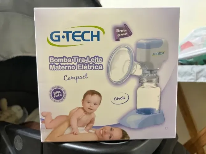 Vendo bomba tira leite materno elétrica Compact - Nunca usada!
