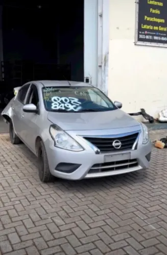 Sucata Nissan Versa VERSA 1.0 3 CILINDROS<br><br>Ano: 2018