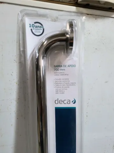 Barra de Apoio Deca Inox 304 700MM
