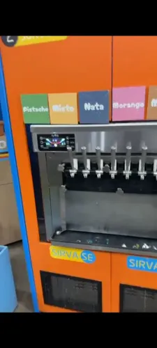 MAQUINA SORVETE 7 BICOS SEMI NOVA 45000,00