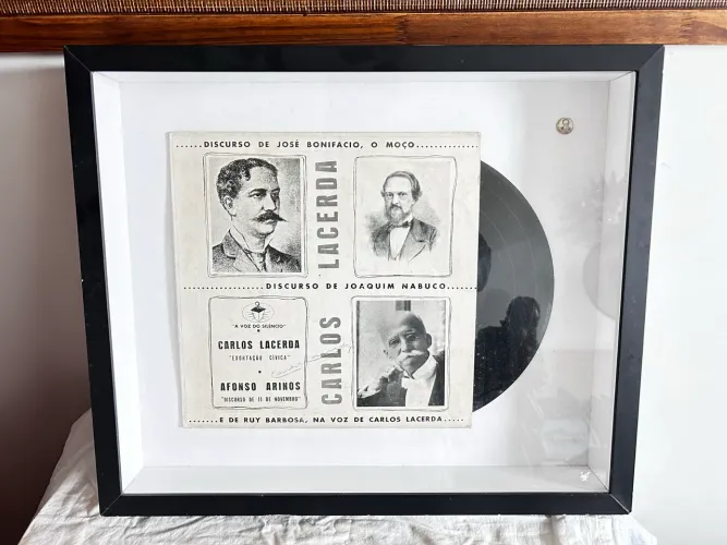 Carlos Lacerda - LP Autografado 