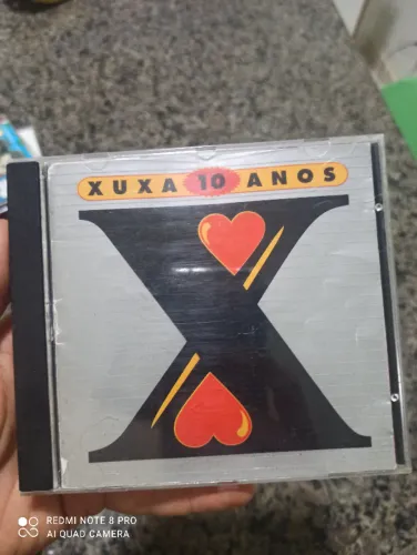 CD original - XUXA 10 ANOS com folheto da época
