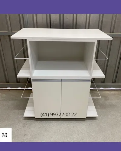 Armário de Microondas Multiuso- Entregamos 