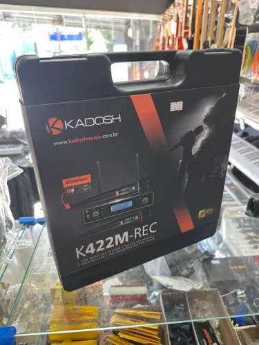 Kadosh K422M-REC - Sistema de Microfone Sem Fio Duplo