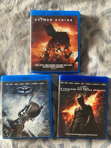 Combo - Blu ray - Batman Trilogia 