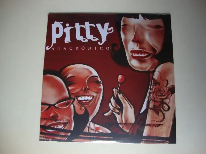 LP - Vinil - Pitty - Anacrônico - Lacrado, Novo. ( 20 anos 2025 Vinil Preto - 140 gramas )
