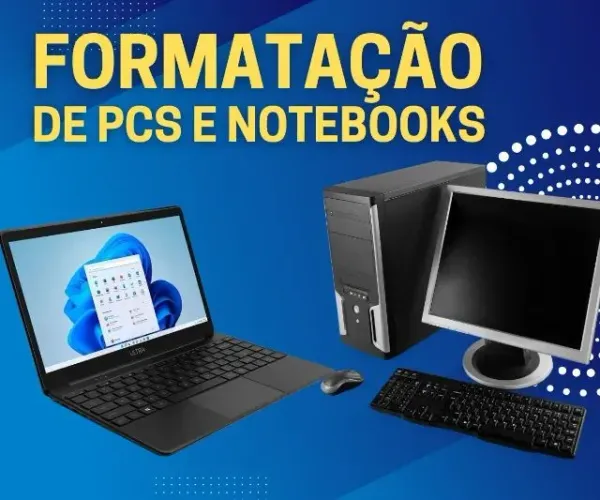 Formatação de Computadores e Notebooks - Instalação de Windows e programas