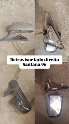 Retrovisor Lado Direito Santana 96