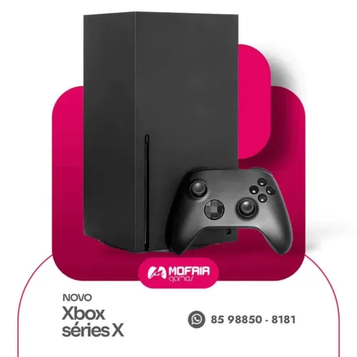 Xbox Series X dois controles 