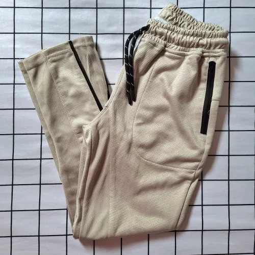 Calça Moletom Infantil com Detalhes - Tam 9-10
